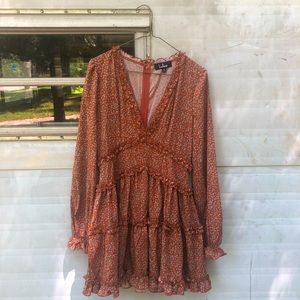 Lulu’s boho chic babydoll dress